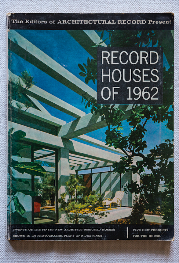 Record Houses of 1962, The Architectural Record, special issue, New York, F. W. Dodge Corporation, Mid-May 1962